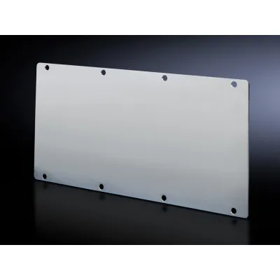 Rittal Modulplatte TS 8609.160 | geschlossen | Stahl pulverbeschichtet | 168x338 mm | grau