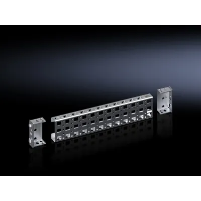 RITTAL Montage-Chassis VX 8100.740 | 23x64mm | für Gehäuse 400mm | Metall | zinkfarben RAL 9006