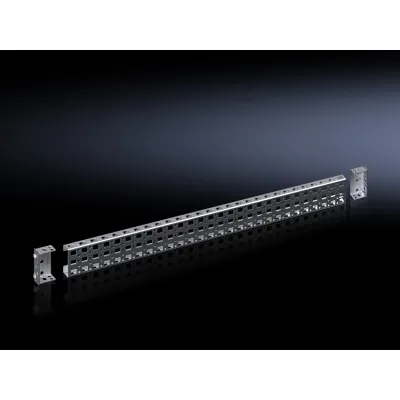 Rittal Montage-Chassis VX 8100.743 | Montageschiene für Schaltschränke | 23x64x800mm | Stahl | Zink RAL 9006