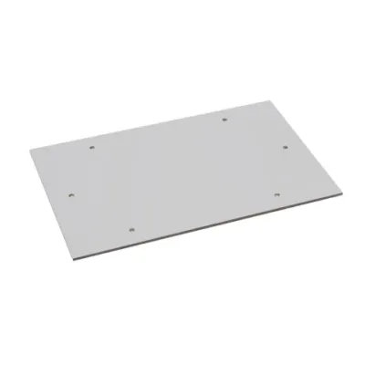 Rittal Montageplatte PK 9549.000 | für PK-Gehäuse | 220x150 mm | Melamin-Phenol Hartpapier | lichtgrau RAL7035