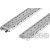 Bild: Rittal Montageschiene 18x38mm, B/T: 800mm VX 8617.730(VE4)