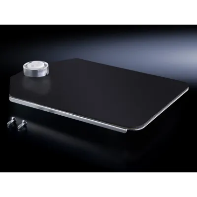 Rittal Mousepad-Ablage SM 2383.020 | schwenkbar | Metall | Befestigungsmaterial inklusive | 211x312 mm | grau