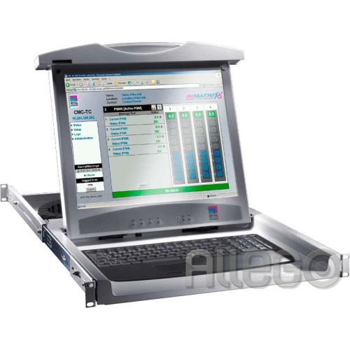 Bild: Rittal MTE 17 Zoll RAL7035 deutsch DK 9055310 Touchpad, VGA oder DVI Rittal MTE 