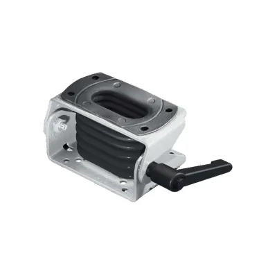 Rittal Neigungsadapter CP 6206.460 | Tragarmanschluss 120x65mm | verstellbar +100°/-60° | Metall grau RAL7035 | bis 20kg