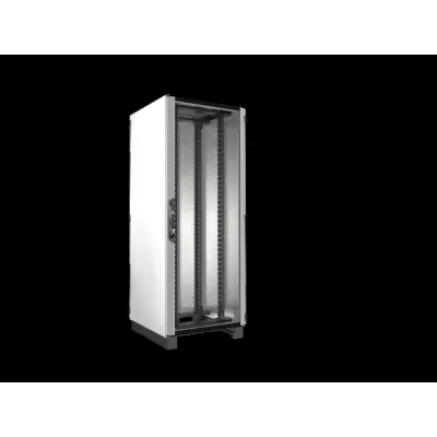 Rittal Netzwerkschrank VX IT 5307.154 | 19 Zoll Serverschrank | 42HE | 800x2000x800 mm | Stahl pulverbeschichtet | grau