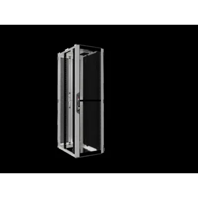 RITTAL Netzwerkschrank VX 5330.113 | 42HE 19 Zoll | Serverschrank | 600x2000x800mm | Stahl | belüftet | schwarz RAL9005