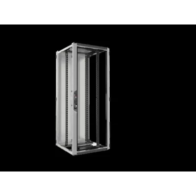 Rittal Netzwerkschrank VX IT 5307.124 | Serverschrank 42HE | 800x2000x800mm | Stahl geschlossen | Sichttür | grau
