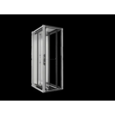 Rittal Netzwerkschrank VX 5314.126 | 47HE | 19 Zoll | B800xH2200xT1000mm | Alu-Sichttür | grau RAL7035