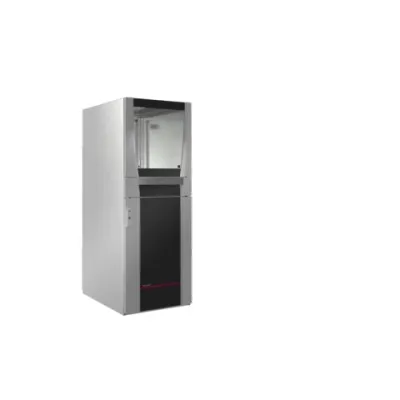 Rittal PC-Schrank 5368.050 | IP55 | 600x1600x836 mm | Stahlschrank | Sichttür | Tastaturschublade | RAL 7035
