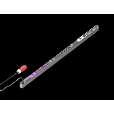 RITTAL PDU Steckdosenleiste DK 7979.439 | 32A 400V 3-phasig | 12x C13 + 12x C19 | managed | 3m Kabel | schwarz