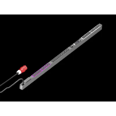 Rittal Steckdosenleiste PDU DK 7979.238 | Metered 16A 400V 3-phasig | 18x C13 + 12x C19 | 3m Kabel | schwarz