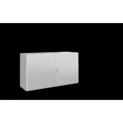 Rittal Pultunterteil CX 6702.000 | Pultsystem | 1200x675x400 mm | Stahl | IP55 | 2 Türen | grau RAL 7035