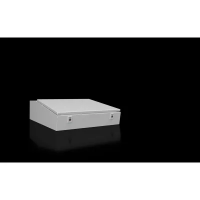 Rittal CX 6710.000 Pultmittelteil | Pultsystem Stahlblech | 600x200x745mm | IP55 | pulverbeschichtet | RAL 7035 grau