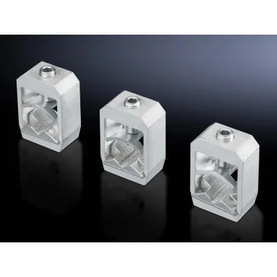 Rittal Rahmenklemme SV 9344.610 | 150 mm² | für NH-Trenner Größe 1 | Schraubanschluss | Rundleiter 35-150 mm²