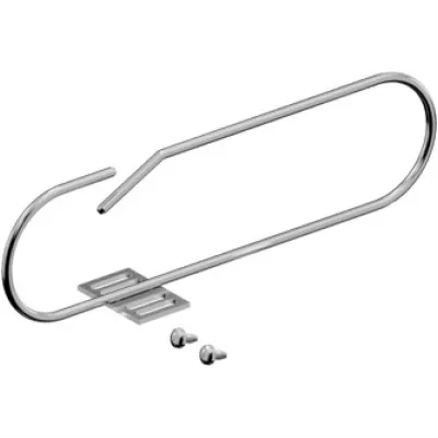 Rittal Kabelrangierbügel DK 7220.600 | Kabelmanagement | 300x90 mm | seitliche Montage | Stahl verzinkt | VE4