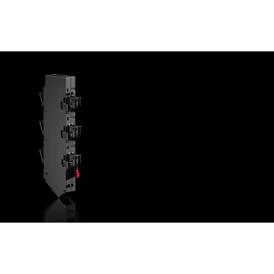 RITTAL Reitersicherungselement RX 9360.802 | 63A | 3-polig | D02 | LED-Anzeige | Kunststoff | 1000V