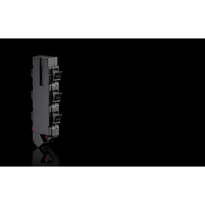RITTAL Reitersicherungselement RX 9360.805 | 63A | 3-polig | D02 | für 60mm Sammelschienensystem | LED-Überwachung