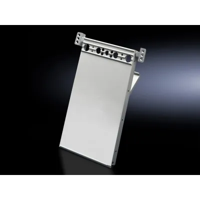 Rittal Schaltplanpult PS 4120.000 | für Schaltschrank VX, TS, CM, SE, PC, TP | 365 x 210 mm | Kunststoff | grau RAL 7035