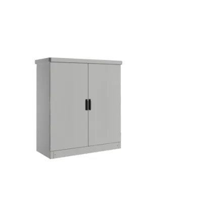 Rittal Schaltschrank Outdoor CS 9784.540 | New Basic | 1200x1200x500 mm | Aluminium | IP55 | 2-türig | grau RAL 7035
