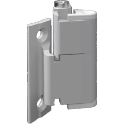 Rittal Scharnier VX 8618.330 | Türscharnier 180° außenliegend | Stahl-Feinguss | RAL 7035 | VE4