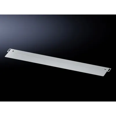 RITTAL VX Schiebeblech 8001.239 | Bodenblech für Gehäuse 600 mm Breite | Metall | 600x115 mm | grau RAL 7035