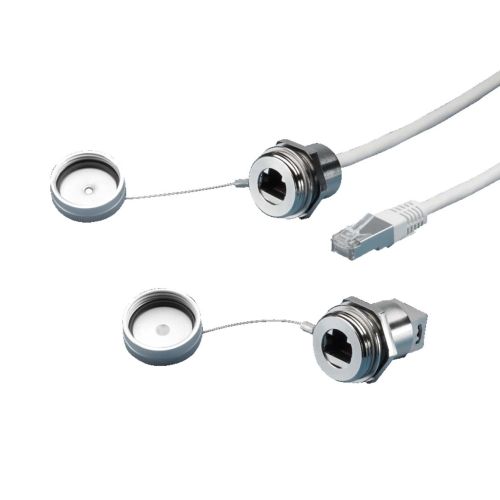 Bild: Rittal Schnittstelle-Verlängerung RJ45,BauformA, SZ 2482.710