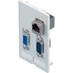 Rittal Schnittstellenneinsatz RJ45, SUB-D9,SUB-D SZ 2482.550