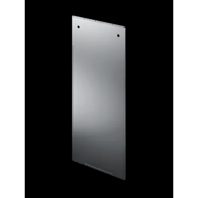 RITTAL Schottwand VX IT 5301.281 | Trennwand einteilig einschiebbar | 2000x1200 mm | Stahl pulverbeschichtet | grau