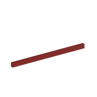 Rittal Schutzbalken TS 8801.010 | für TS Schaltschränke bis 1200 mm | Buche lackiert | RAL 3000 Rot | kürzbar