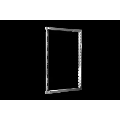 Rittal Schwenkrahmen VX 8619.550 | für Gehäusebreite 600/800 mm | 18 HE | Metall | RAL 9006 Zink | grau