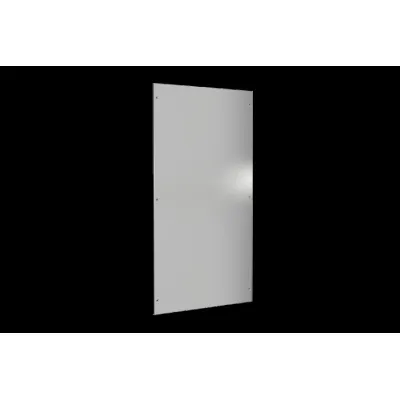 Rittal Seitenwand VX 8168.245 | Seitenwand für Schaltschrank 1600x800 mm | Stahlblech pulverbeschichtet | RAL 7035 grau