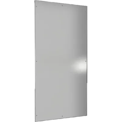 Rittal Seitenwand VX 8100.245 | Gehäusezubehör | Stahlblech | 2000x1000 mm | RAL 7035 grau | 2 Stück