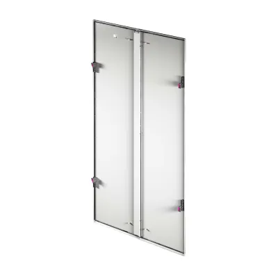 RITTAL Seitenwand VX 5301.242 für VX IT | vertikal geteilt | 2000x1200 mm | Stahl pulverbeschichtet | RAL 7035 grau