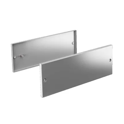 Rittal Seitenwand VX 8618.541 | für Aufsatzmodul | 600 mm Bautiefe | Stahl pulverbeschichtet | RAL7035 grau