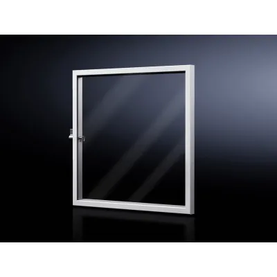 Rittal Sichtfenster AX 2733.010 | IP54 | 497x497x36 mm | Aluminium | Glasfenster | scharnierend | natur