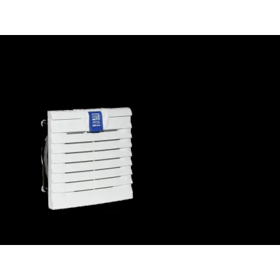 Rittal Filterlüfter SK 3237.100 | Schaltschranklüfter IP54 20 m³/h 230V 50/60Hz | 116,5x116,5mm | RAL 7035 Lichtgrau