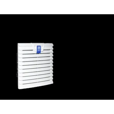 Rittal Filterlüfter SK 3239.100 | Schaltschranklüftung 105 m³/h 230V IP54 | 204x204x24 mm | lichtgrau RAL 7035