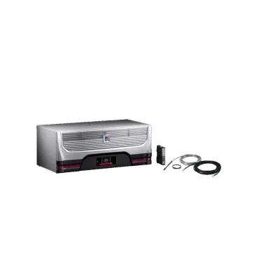 RITTAL Dachaufbau-Kühlgerät SK 3312.800 | 1,6 kW Blue e+ IT-Bundle | 110-240 V AC | Luft/Luft | 700x308x560 mm | Grau