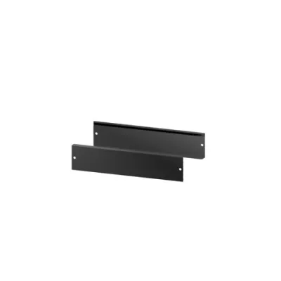 RITTAL Sockelblende AX 2830.061 | Sockel Vorder-/Rückseite | Stahl | 600x100 mm | schwarz RAL 9005