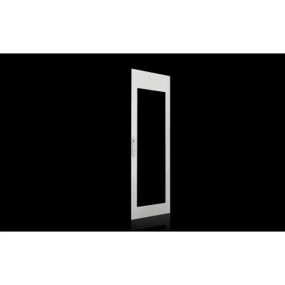 Rittal Stahlblechtür SK 3312.816 | IT Schaltschranktür VX IT | Montageausschnitt für Kühlgerät | 800x2000 mm | grau