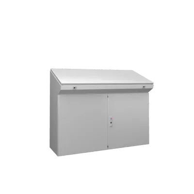 Rittal Standpult TP 6742.600 | Pultsystem IP55 | Stahl pulverbeschichtet grau | 1200x975x400 mm | 2-türig