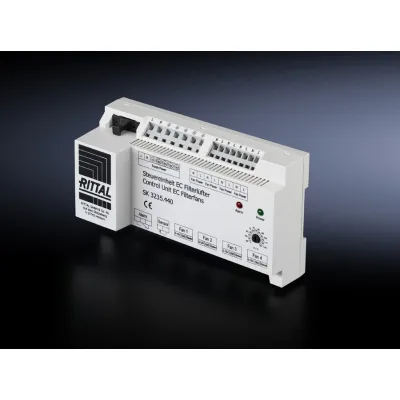 Rittal Steuereinheit Drehzahlregler SK 3235.440 für EC-Filterlüfter | 3-phasig | stufenlos regelbar | Temperatursensor