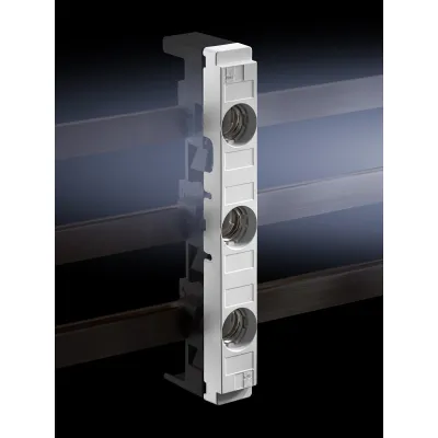 Rittal Berührungsschutzabdeckung SV 3418.020 für SV 3418010 | 3-polig | Reitersicherungselement | Kunststoff | grau