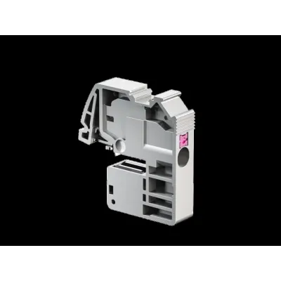 Rittal Leiteranschlussklemme SV 3450.505 | Push-in | für Rundleiter 0,5-6 mm² | Sammelschienenklemme 5 mm | Grau