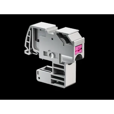 Rittal Leiteranschlussklemme SV 3456.505 | Push-In | 1,5-16 mm² | für 10 mm Sammelschiene | grau