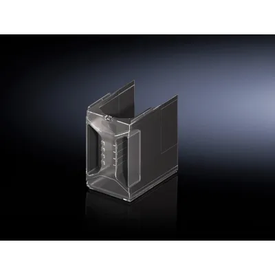 Rittal Anschlussraum-Abdeckung SV 9677.410 | für NH-Lastschaltleisten Gr. 1-3 | 185 mm | oben/unten | Berührungsschutz