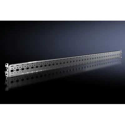 Rittal System-Chassis 18x64mm VX 8617.050 | Einbauprofil für äußere Montageebene | B/T: 1000 mm | Stahl | VE4