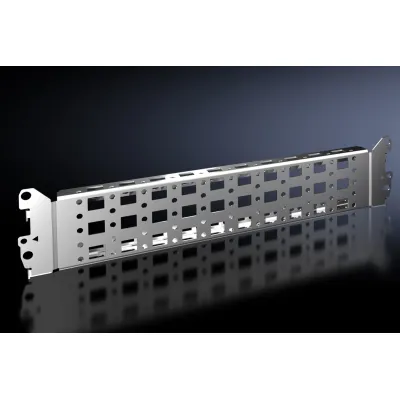 Rittal System-Chassis Einbauprofil VX 8617.110 | Montagezubehör | 23x64 mm | 400x400 mm | Metall | Zink