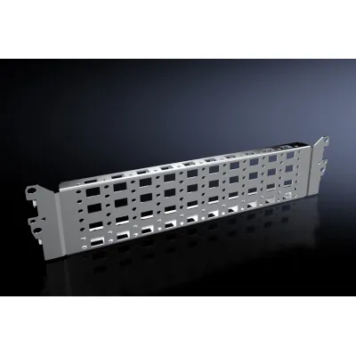 RITTAL Einbauprofil VX 8100.730 | System-Chassis 23x89mm | für 400x400mm Gehäuse | Edelstahl 1.4301 | Zink RAL 9006