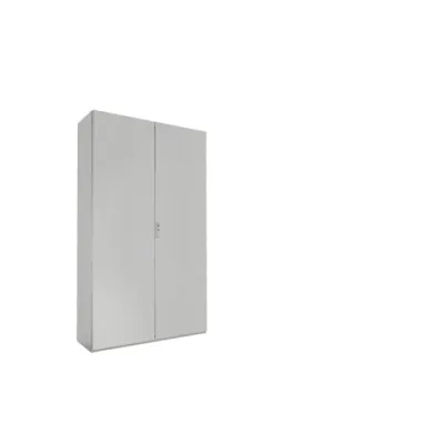 Rittal Einzelschrank SE 5844.600 | VX SE Systemschrank IP55 | 1200x2000x500 mm | Stahlblech | 2-türig | grau RAL7035